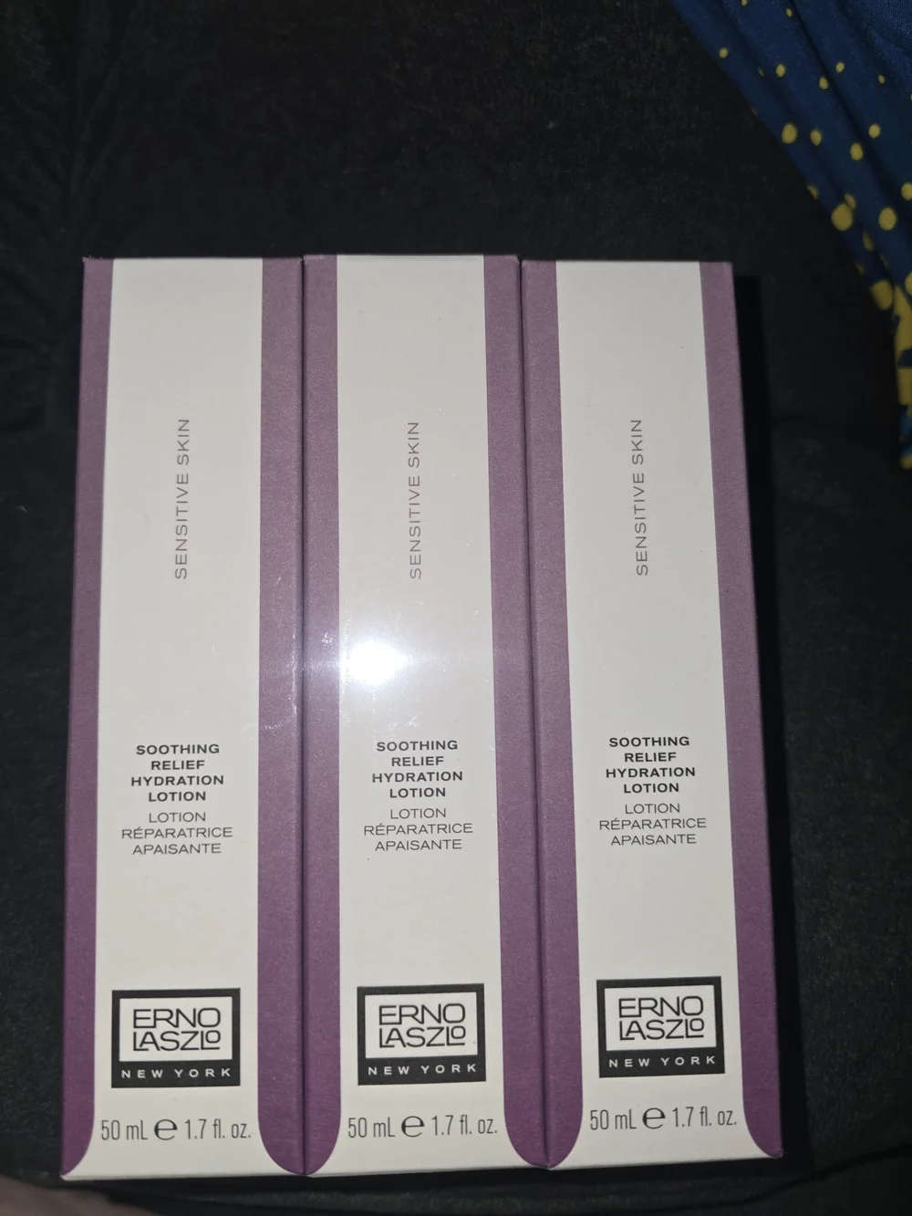 Erno Laszlo Soothing Relief Hydration Lotion Sensitive Skin 3 x 50mL Sealed